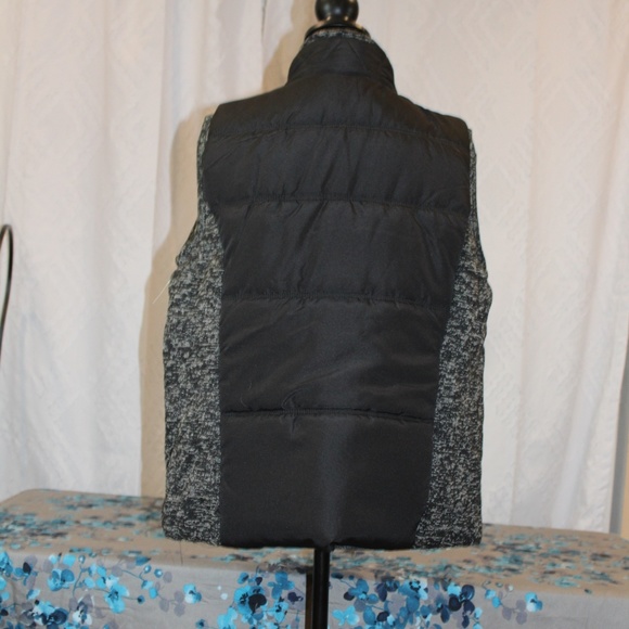 Jason Maxwell Sleeveless Vest Black & Gray - Picture 4 of 5